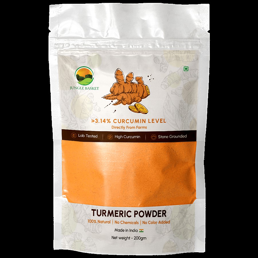 Jungle Basket  Turmeric Powder - 100% Natural