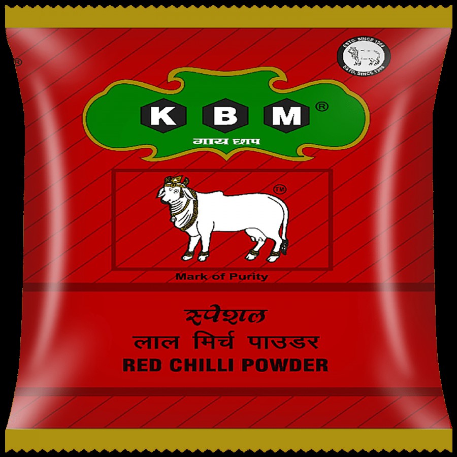 KBM Gai Chaap Red Chilli/Lal Mirch Powder