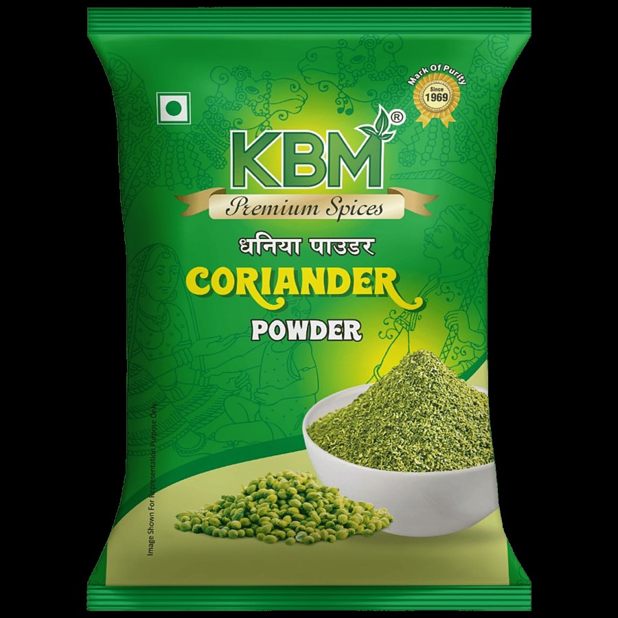 KBM Premium Spices Coriander/Dhaniya Powder