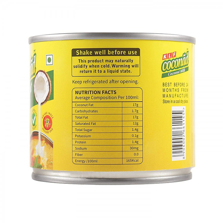 KLF Coconad Coconut Milk - Rich In Vitamins & Minerals