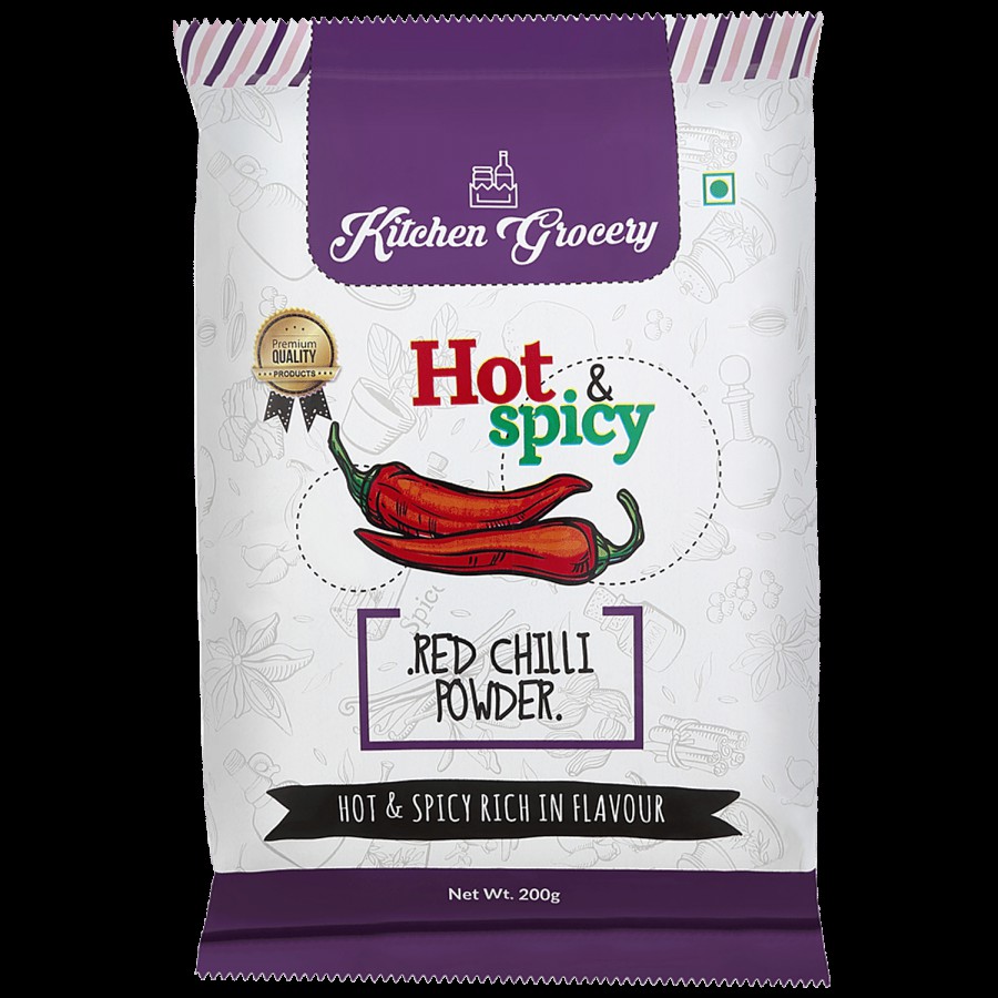 Kitchen Grocery Powder - Red Chilli