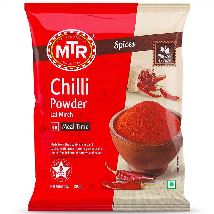 MTR Chilli Powder Stemless 200 g + Turmeric Powder 200 g + Coriander Powder 200 g