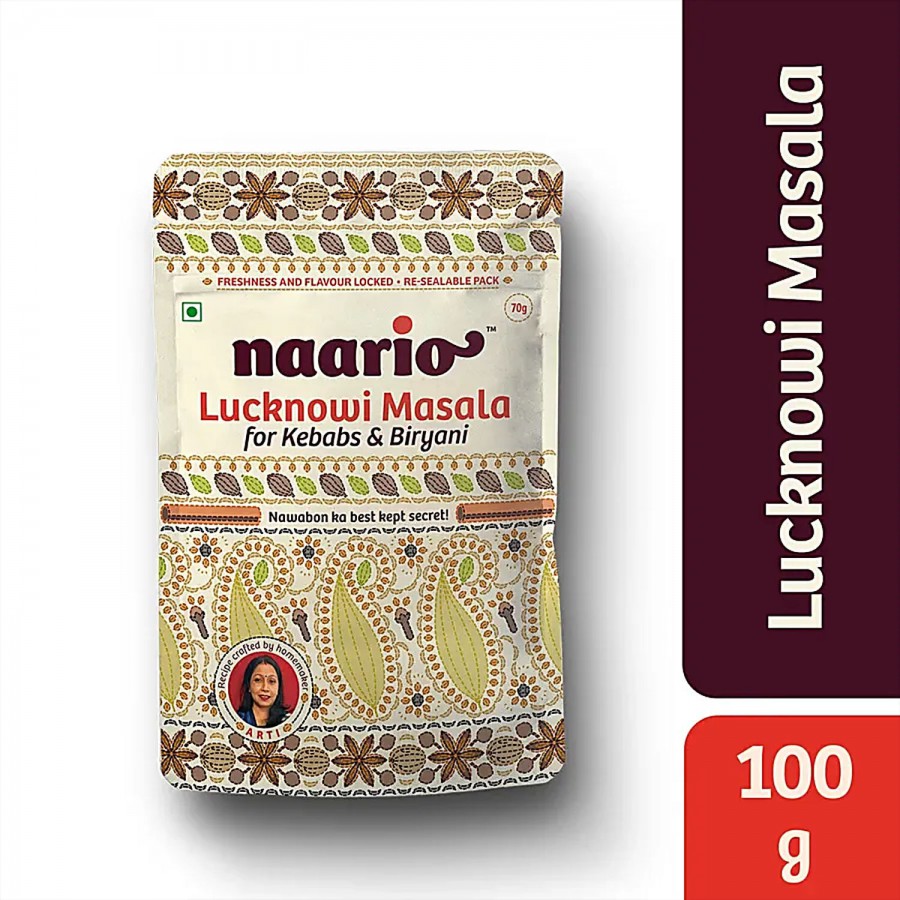 NAARIO Lucknowi Masala- Awadhi taste | Multi purpose | Veg/NonVeg