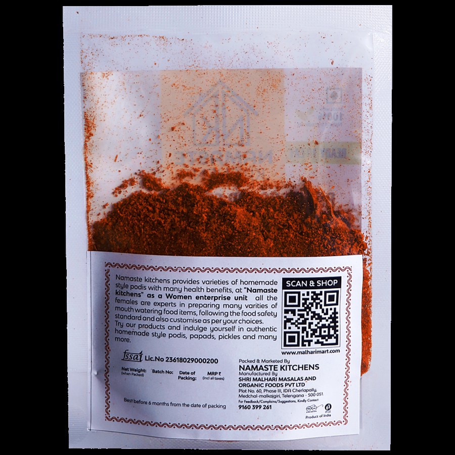 NAMASTE KITCHENS Bitter Gourd Spice Powder - Ready To Eat