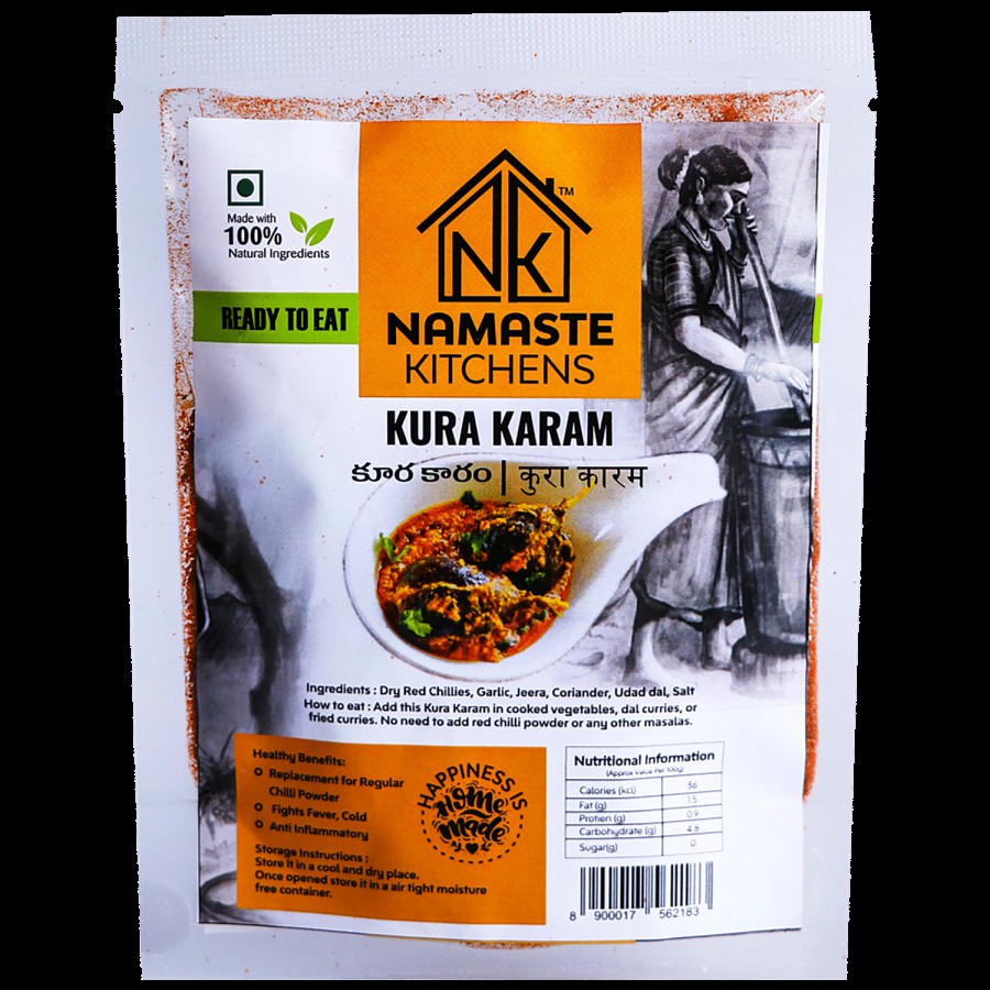 NAMASTE KITCHENS Kura Karam - Ready To Eat