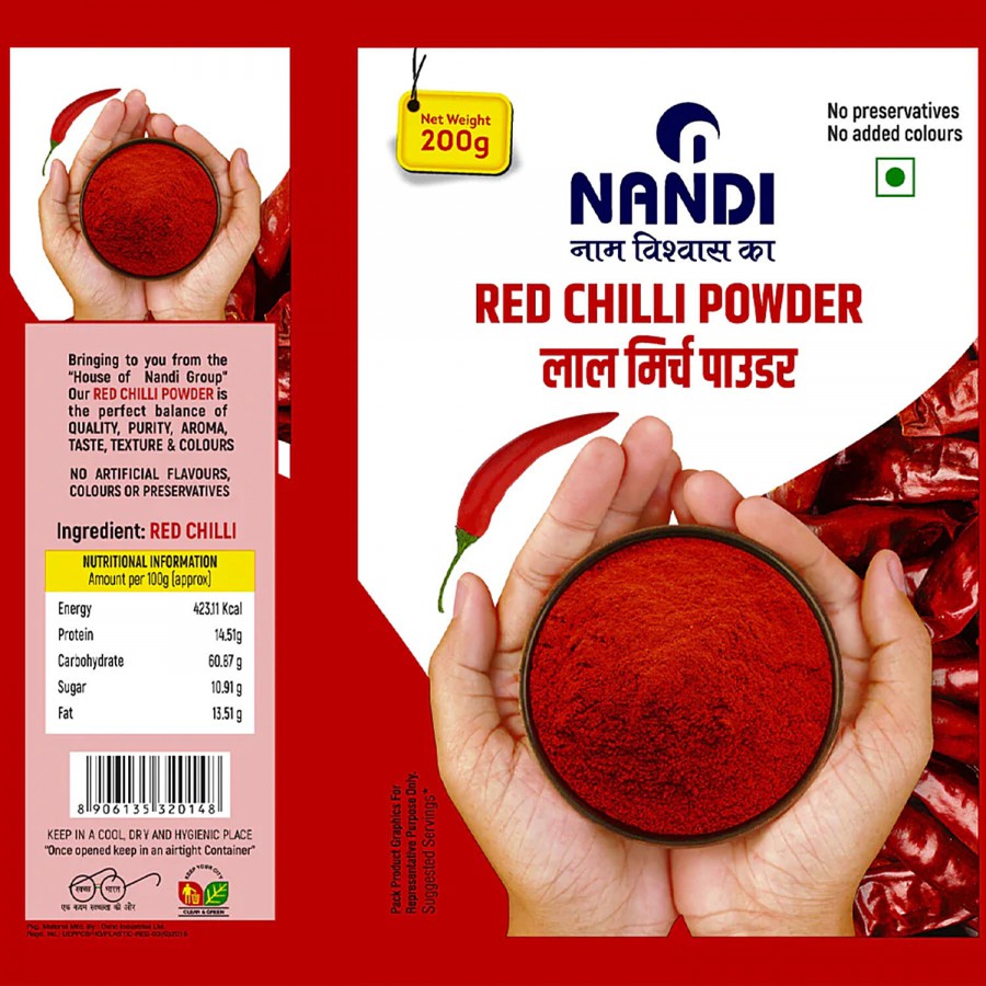 NANDI Red Chilli Powder