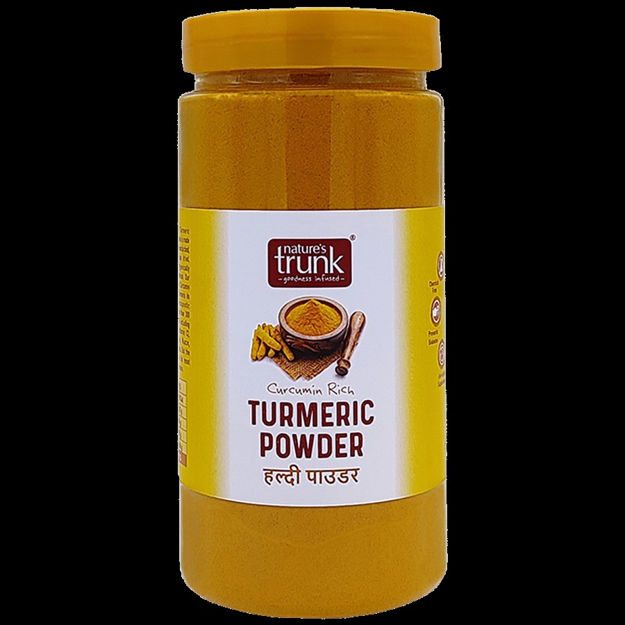 Nature's Trunk Pesticide Free Turmeric Powder - Curcumin Rich