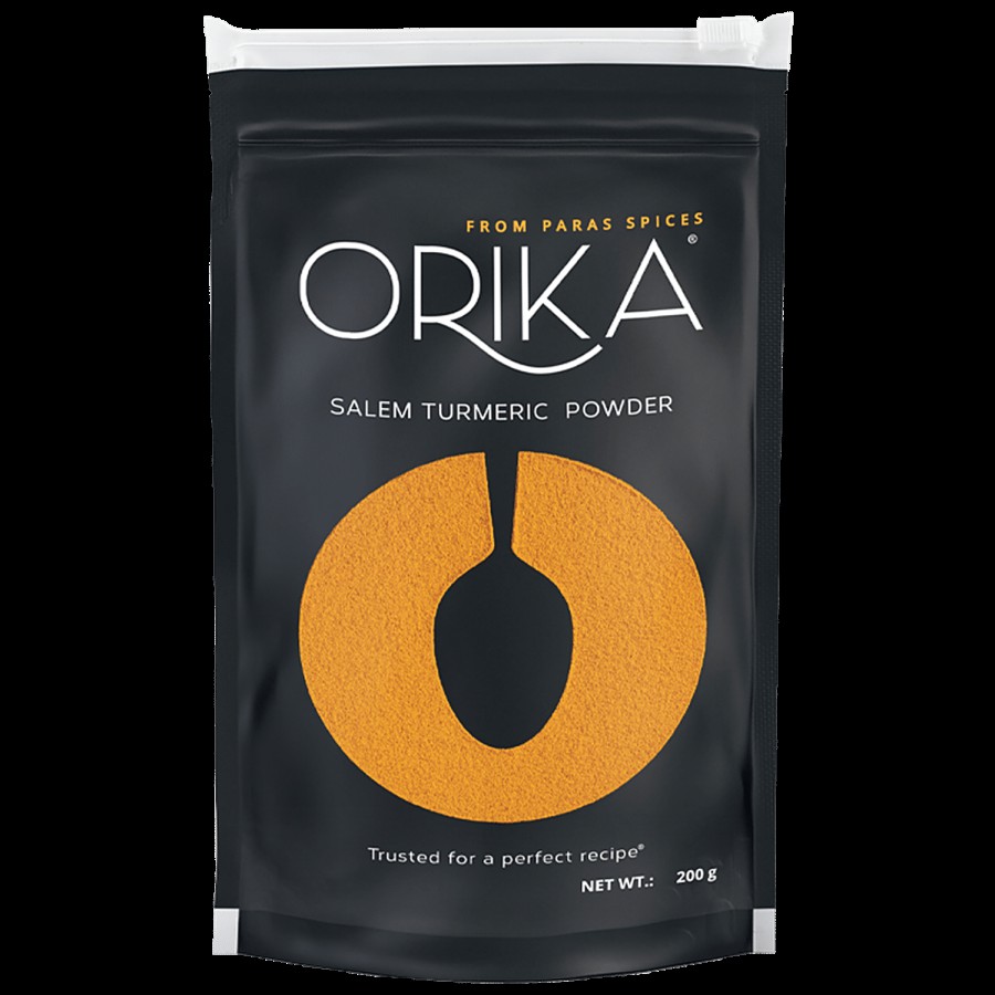 Orika Salem Turmeric Powder - High Quality & Flavour - Rich In Curcumin