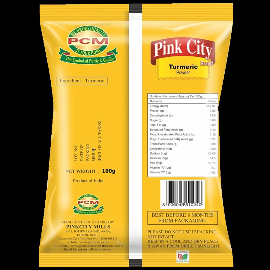 PCM Masale Haldi/Turmeric Powder