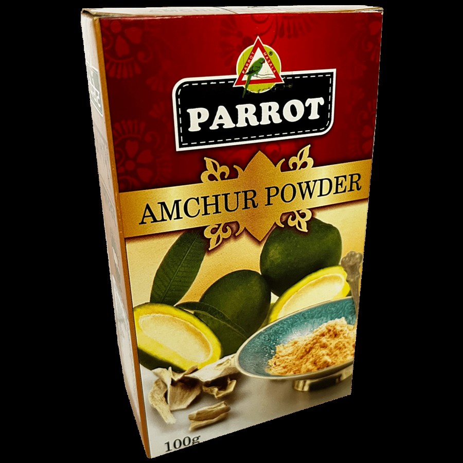 Parrot Amchur Powder - Green Dried Mango Powder