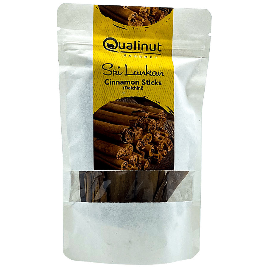 Qualinut Gourmet Sri Lankan Cinnamon Sticks - Rich Anti-Inflammatory Properties