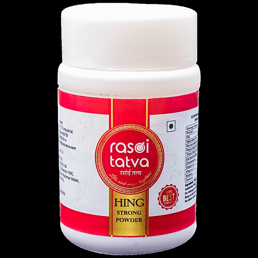 RASOI TATVA Hing Strong Powder - Premium Quality