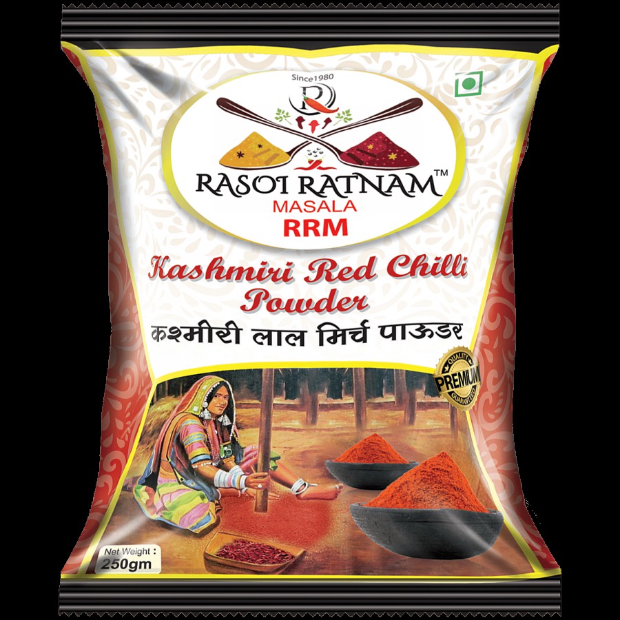 Rasoi Ratnam Masala Kashmiri Red Chilli Powder