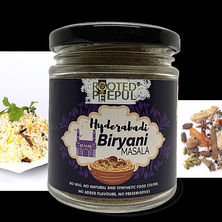 Rooted Peepul Hyderabadi Biryani Masala