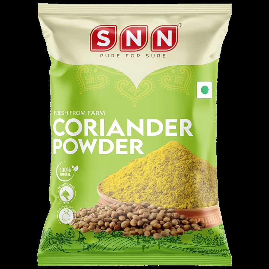 SNN Coriander Powder - Flavourful & Rich Aroma