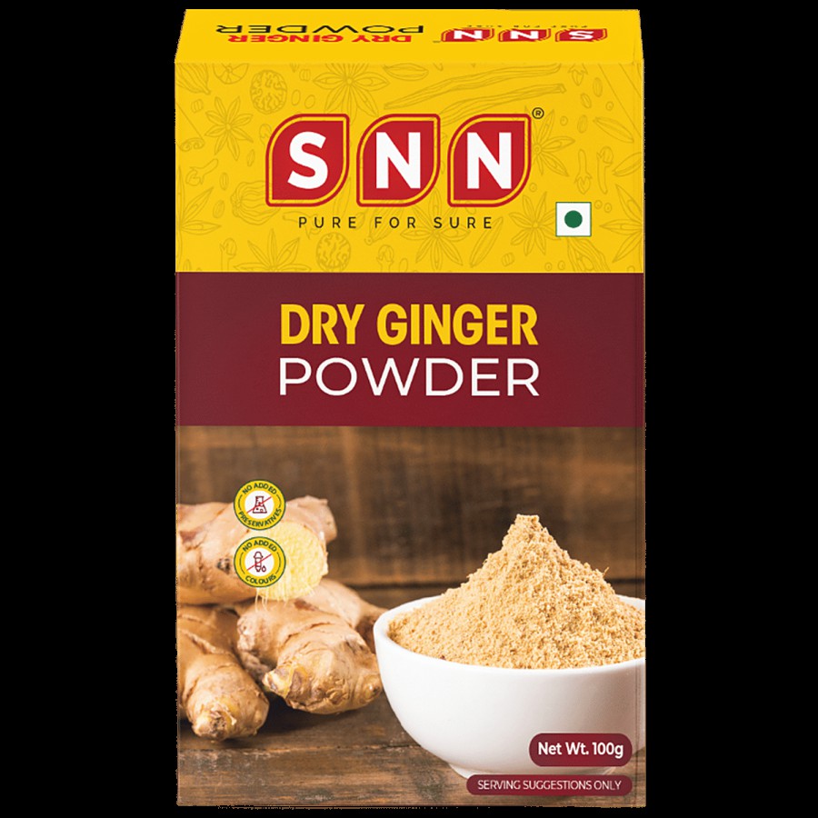 SNN Dry Ginger Powder - Flavourful & Rich Aroma