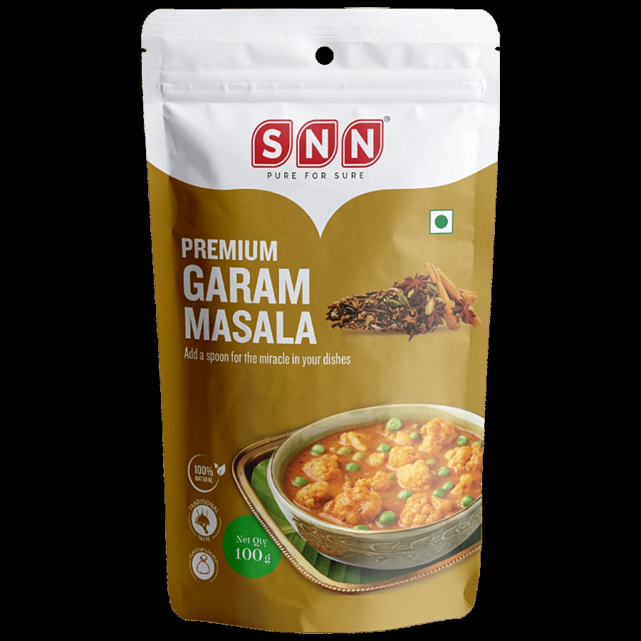 SNN Premium Garam Masala - Flavourful & Rich Aroma