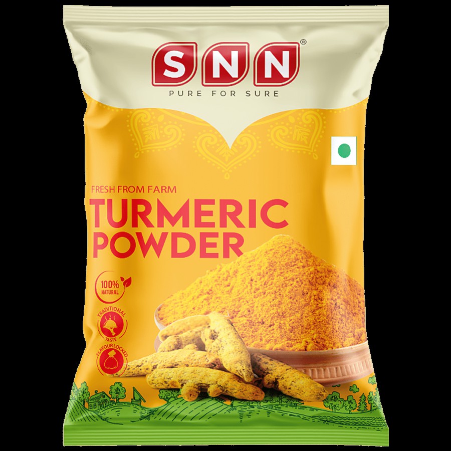 SNN Turmeric Powder - Flavourful & Rich Aroma