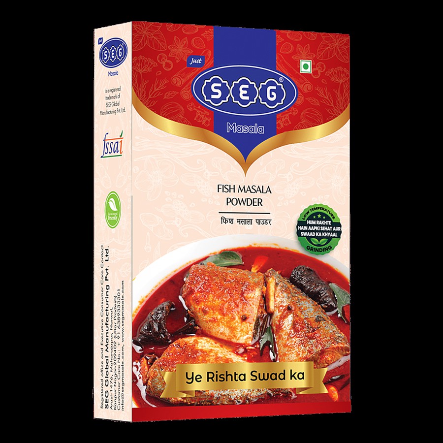 Seg Fish Masala Powder - 100% Natural