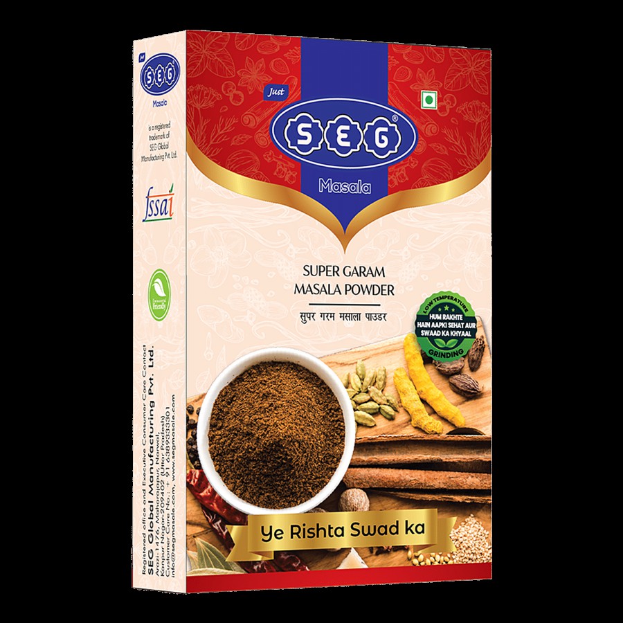 Seg Super Garam Masala Whole - 100% Natural & Fresh