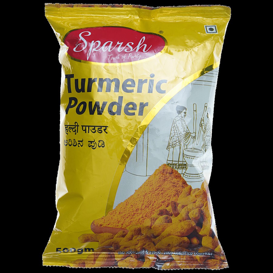 Sparsh Turmeric Powder - Rich In Anti-Inflammatory Properties & Antioxidants