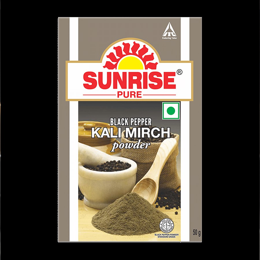 Sunrise Pure Black Pepper/Kali Mirch Powder