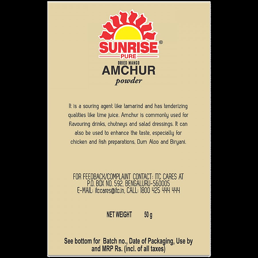 Sunrise Pure Dried Mango Powder