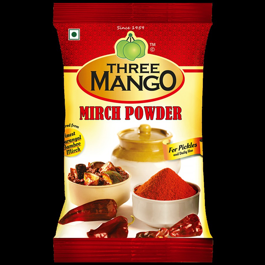 Swastik Three Mango - Mirch Powder (for Pickles)