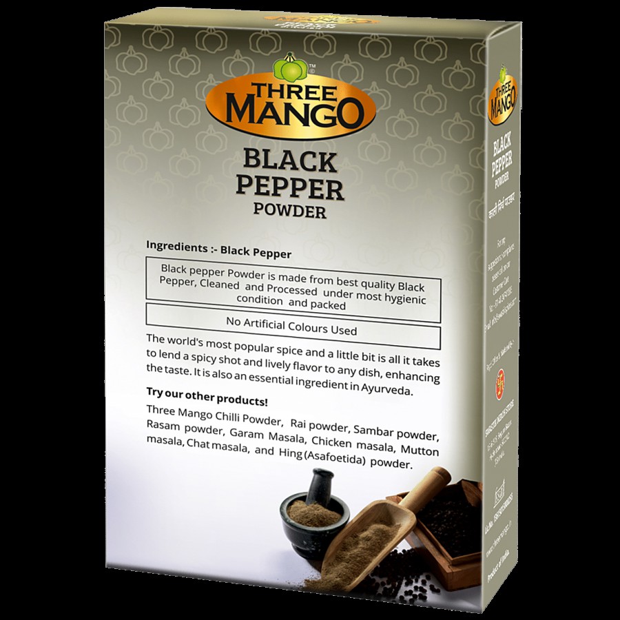 Three Mango Powder - Black Pepper