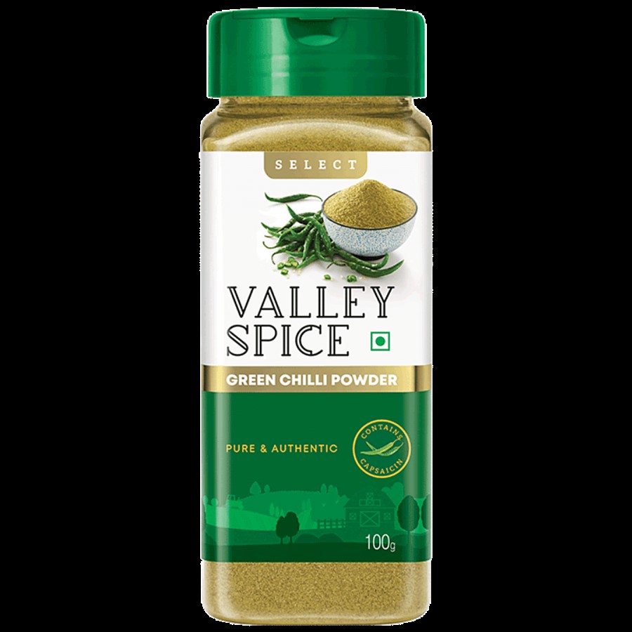 Valley Spice Select - Green Chilli Powder