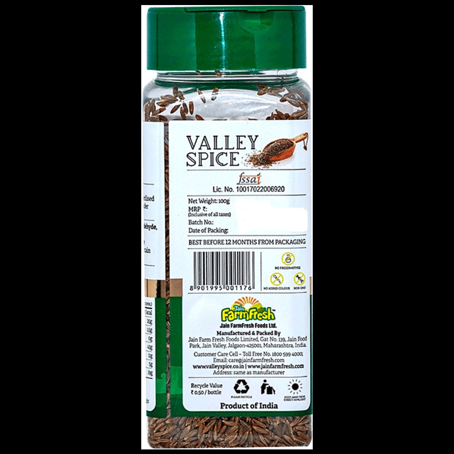 Valley Spice Select - Whole Cumin