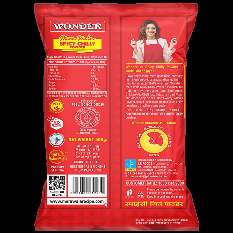 Wonder Spicy Chilly Powder