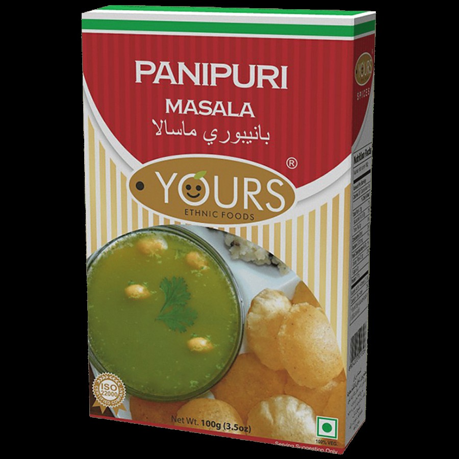 Yours Panipuri Masala Powder