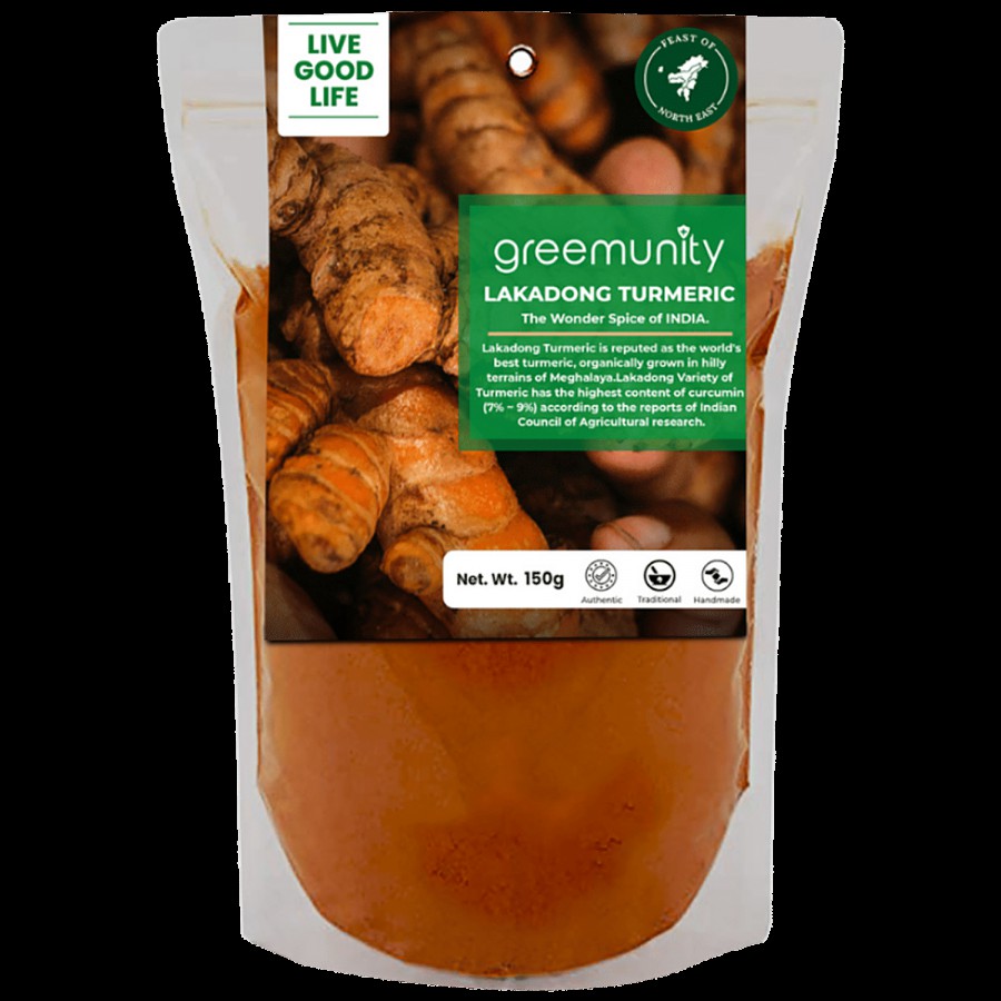 greemunity Lakadong Turmeric