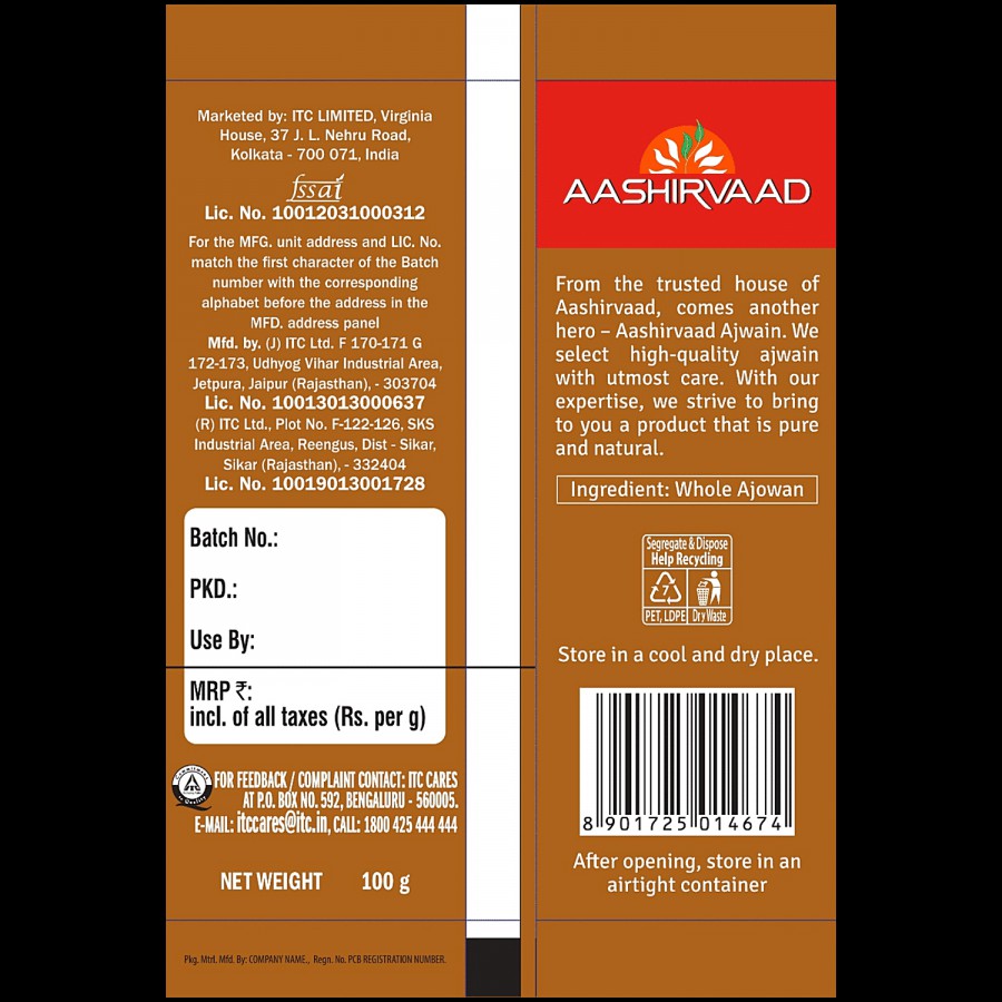 Aashirvaad Ajwain