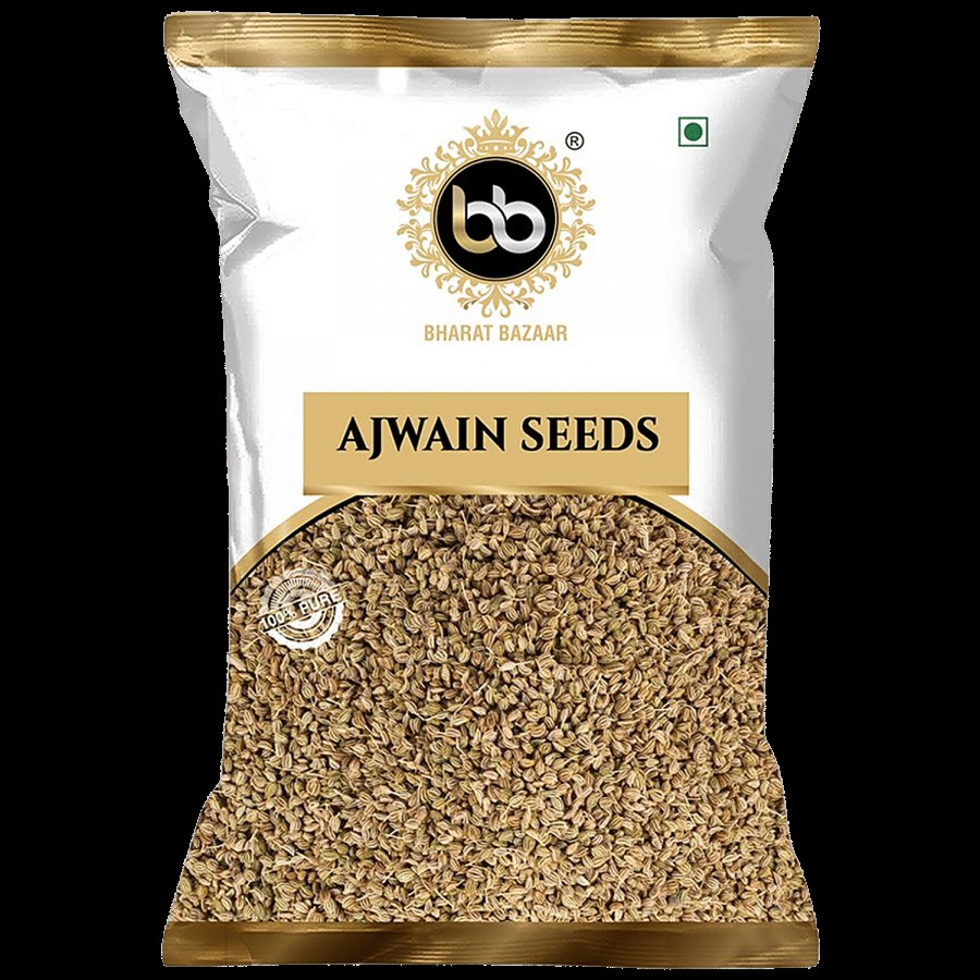 Bharat Bazaar  Ajwain Seed - 100% Pure