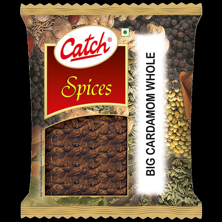 Catch Big Cardamom/Elaichi whole - Black