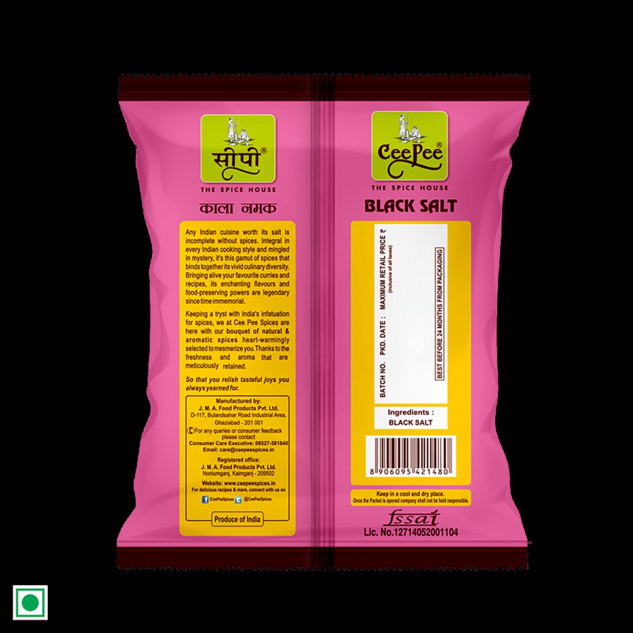 Cee Pee Black Salt - Enhances Taste