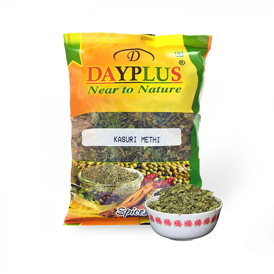 DAYPLUS Kasturi Methi - Aromatic Dried Fenugreek Leaves