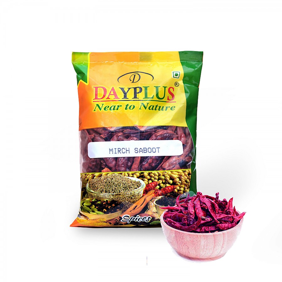 DAYPLUS Saboot Mirch - Dry Whole Spice