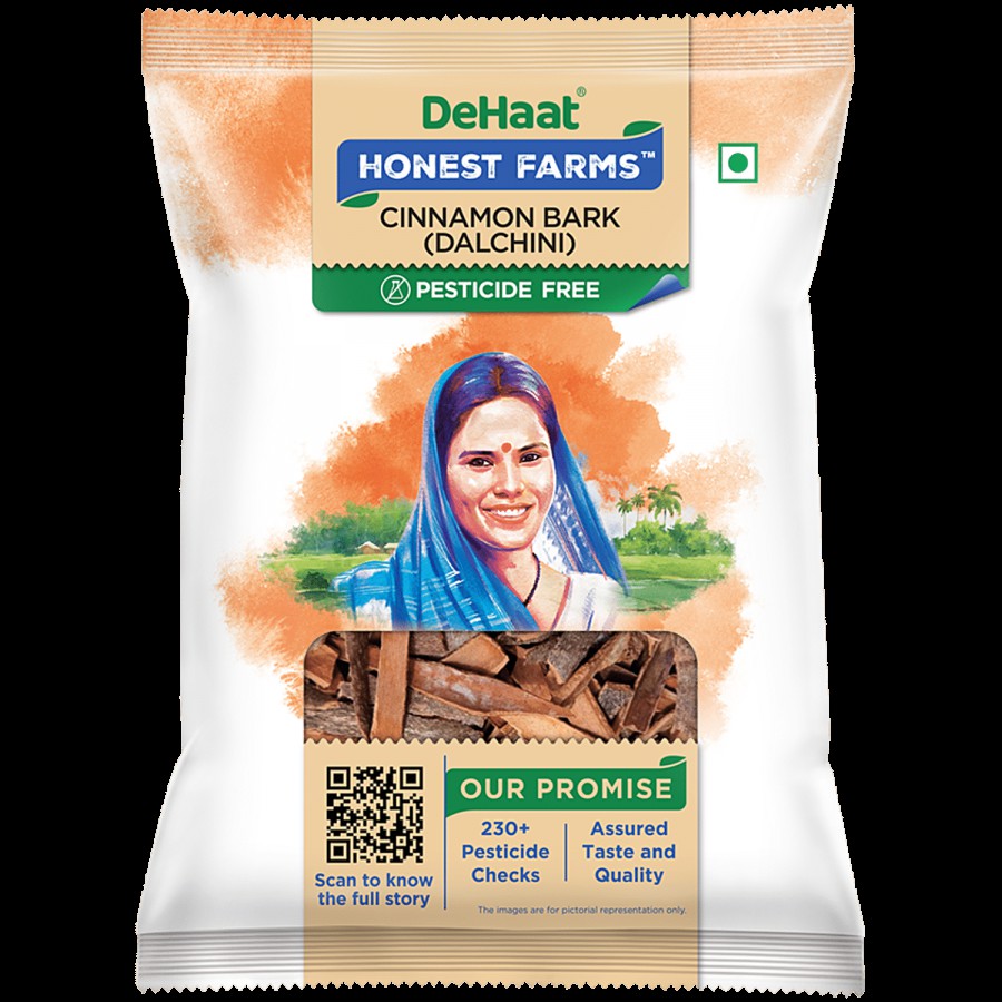 Dehaat Honest Farms Cinnamon Bark/Dalchini - Pesticide Free