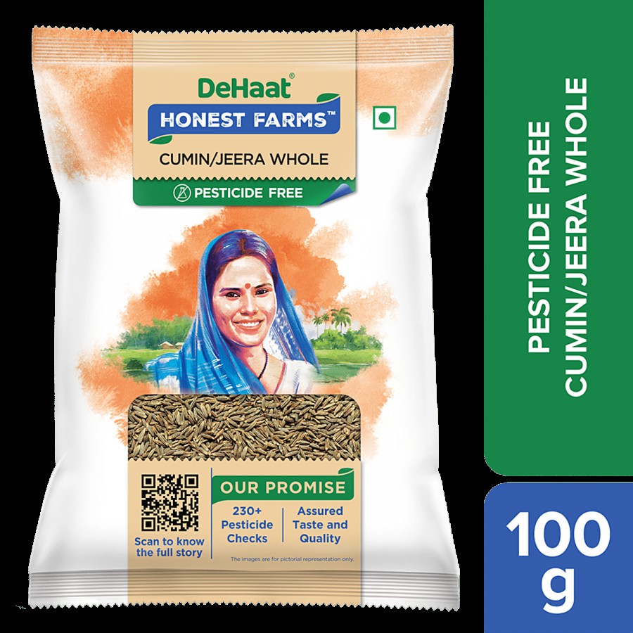 Dehaat Honest Farms Cumin/Jeera Whole - Pesticide Free