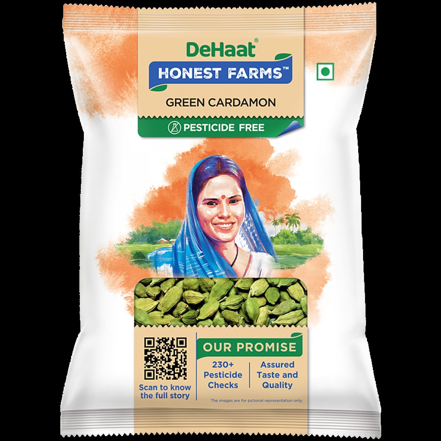 Dehaat Honest Farms Green Cardamom - Pesticide Free