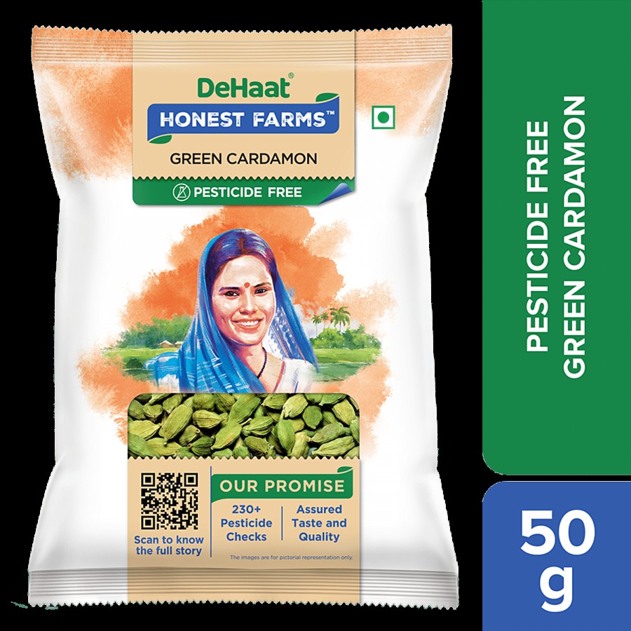 Dehaat Honest Farms Green Cardamom - Pesticide Free