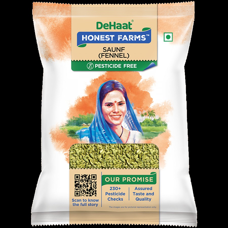 Dehaat Honest Farms Saunf/Fennel - Pesticide Free