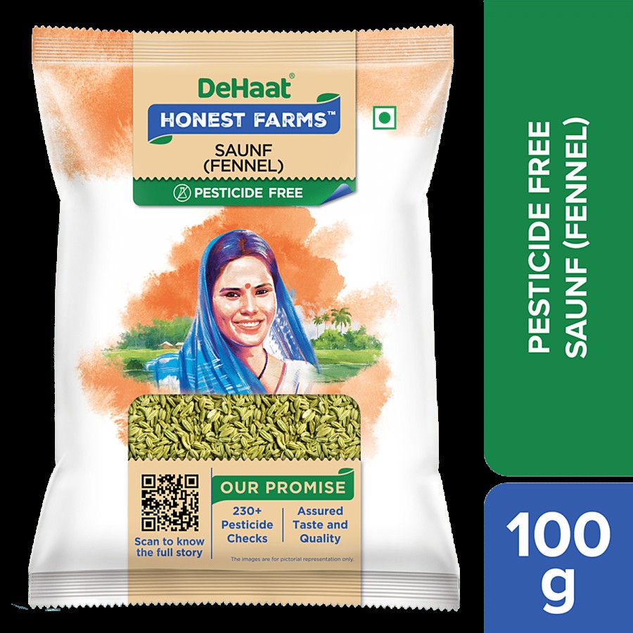 Dehaat Honest Farms Saunf/Fennel - Pesticide Free