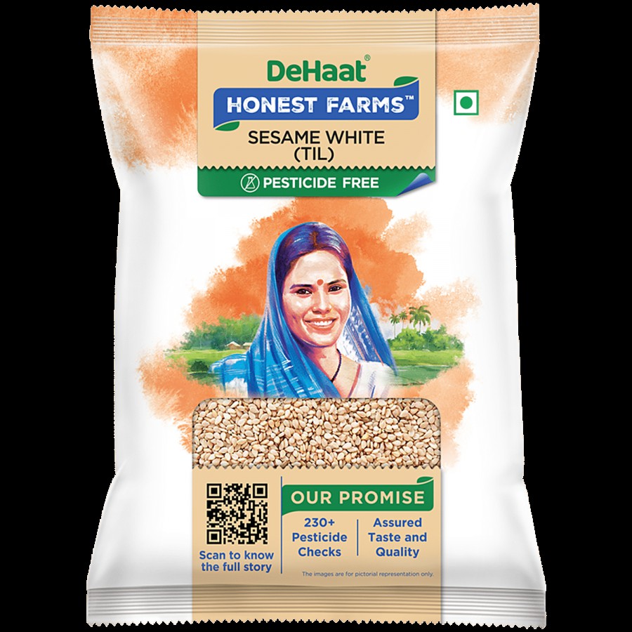 Dehaat Honest Farms Sesame/Til White - Pesticide Free