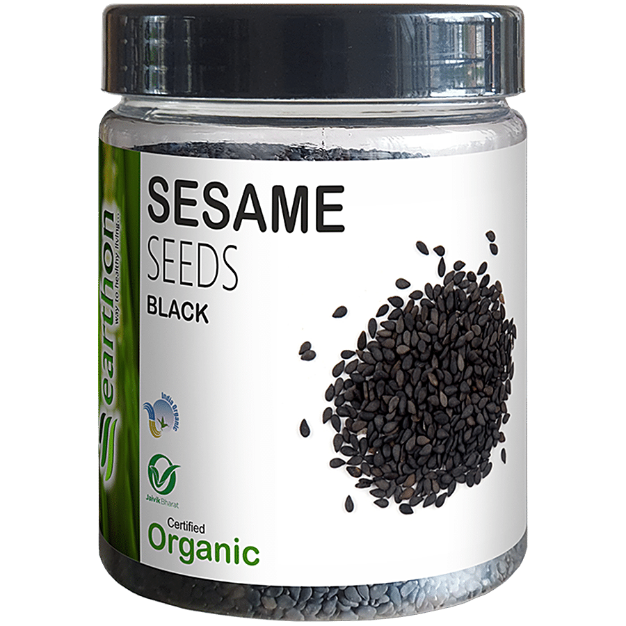 Earthon Organic Black Sesame Seeds/Til/Ellu