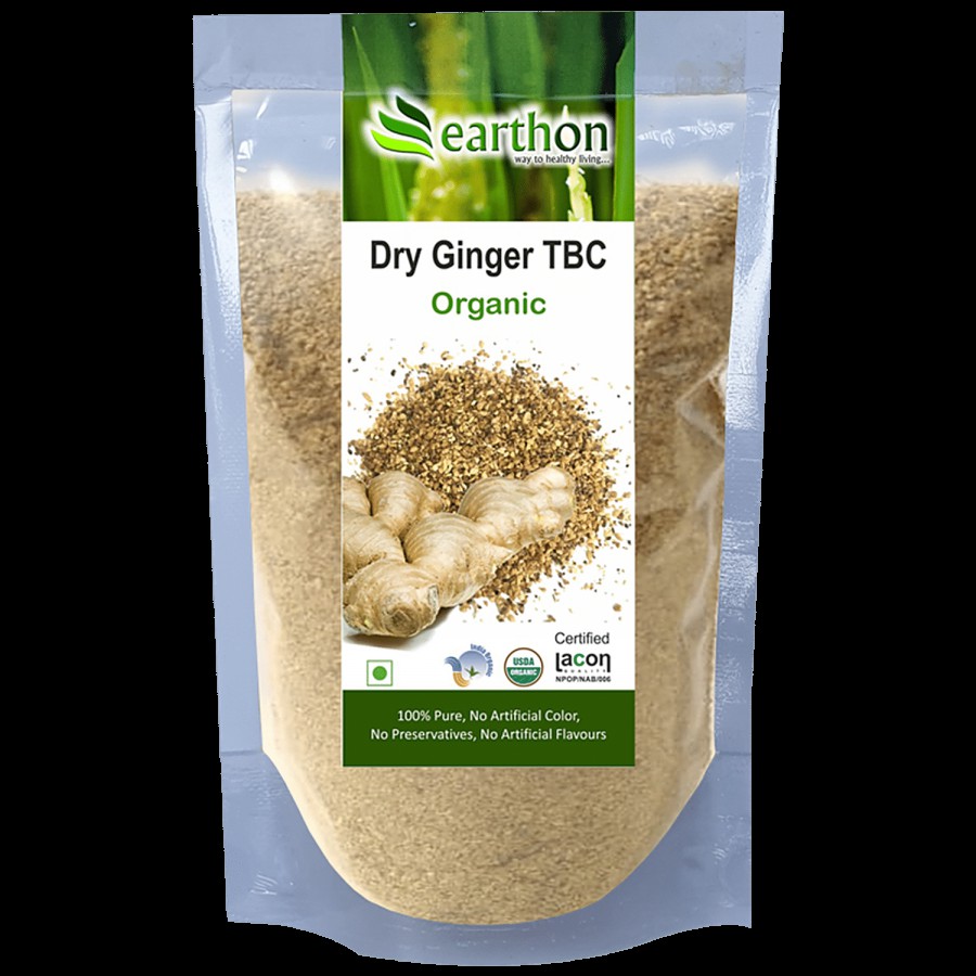 Earthon Organic Dry Ginger Tea Bag Cut/Soonth