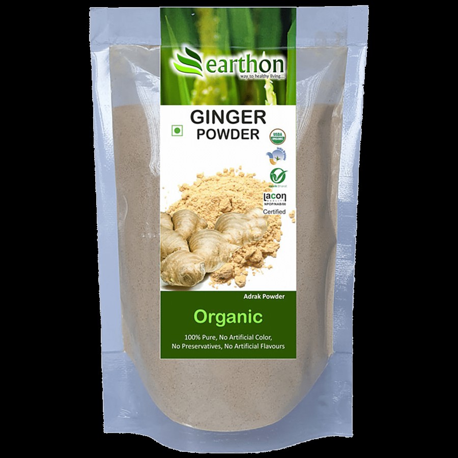 Earthon Organic Ginger/Adrak Powder